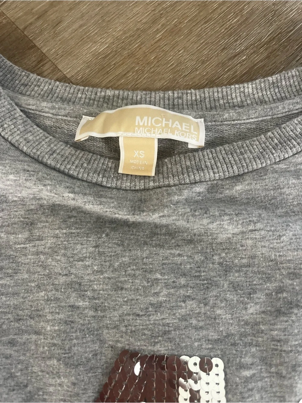 Michael Kors soft gray